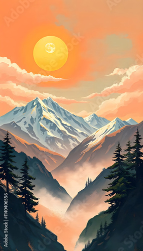 A Mid-Century Dreamscape
