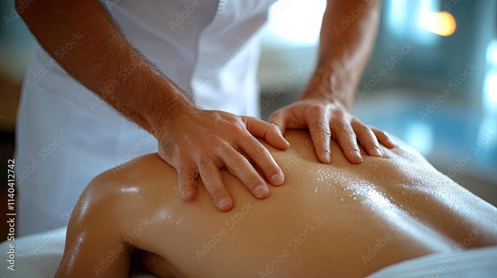 A chiropractor adjusting a patient's back, promoting spinal health A chiropractor adjusting a patient's back, promoting spinal health