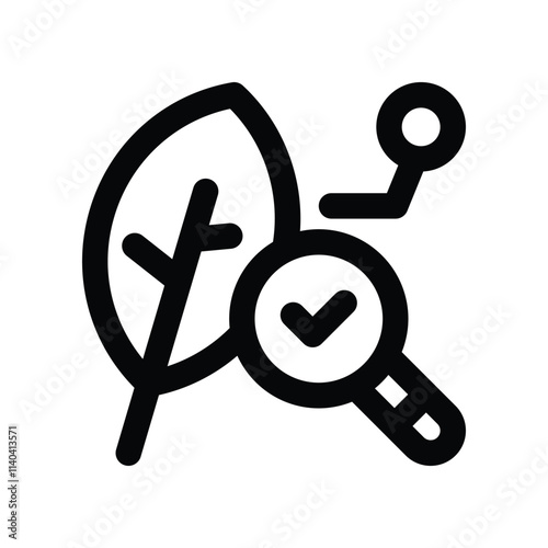 research icon. vector line icon for your website, mobile, presentation, and logo design.