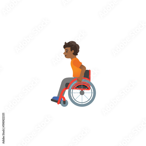 Mann in Wheelchair