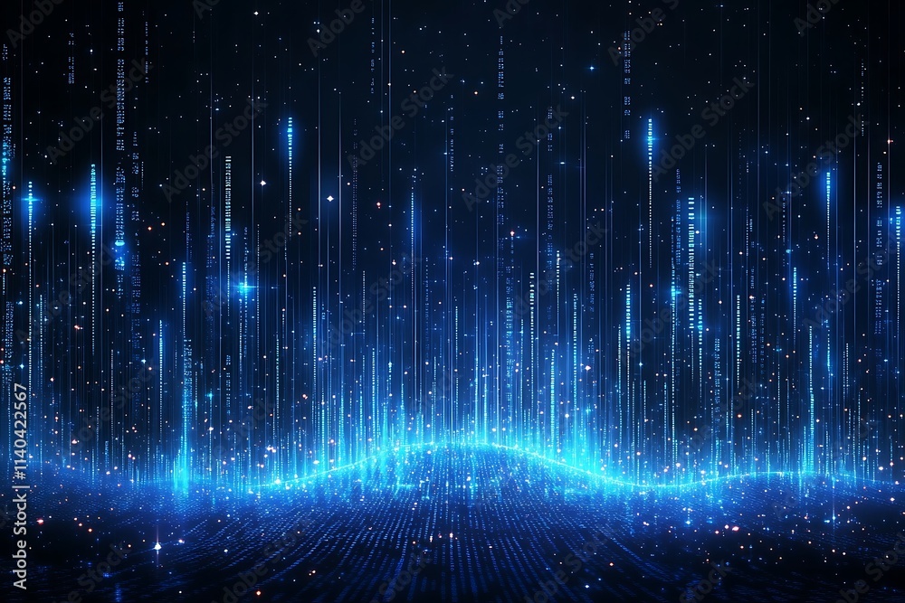 Blue Energy Streams Modern Innovation Visual Blue Energy Streams Modern Innovation Visual