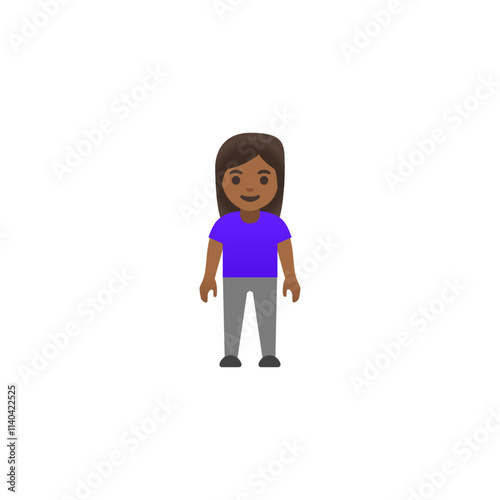 Woman Standing Emoji
