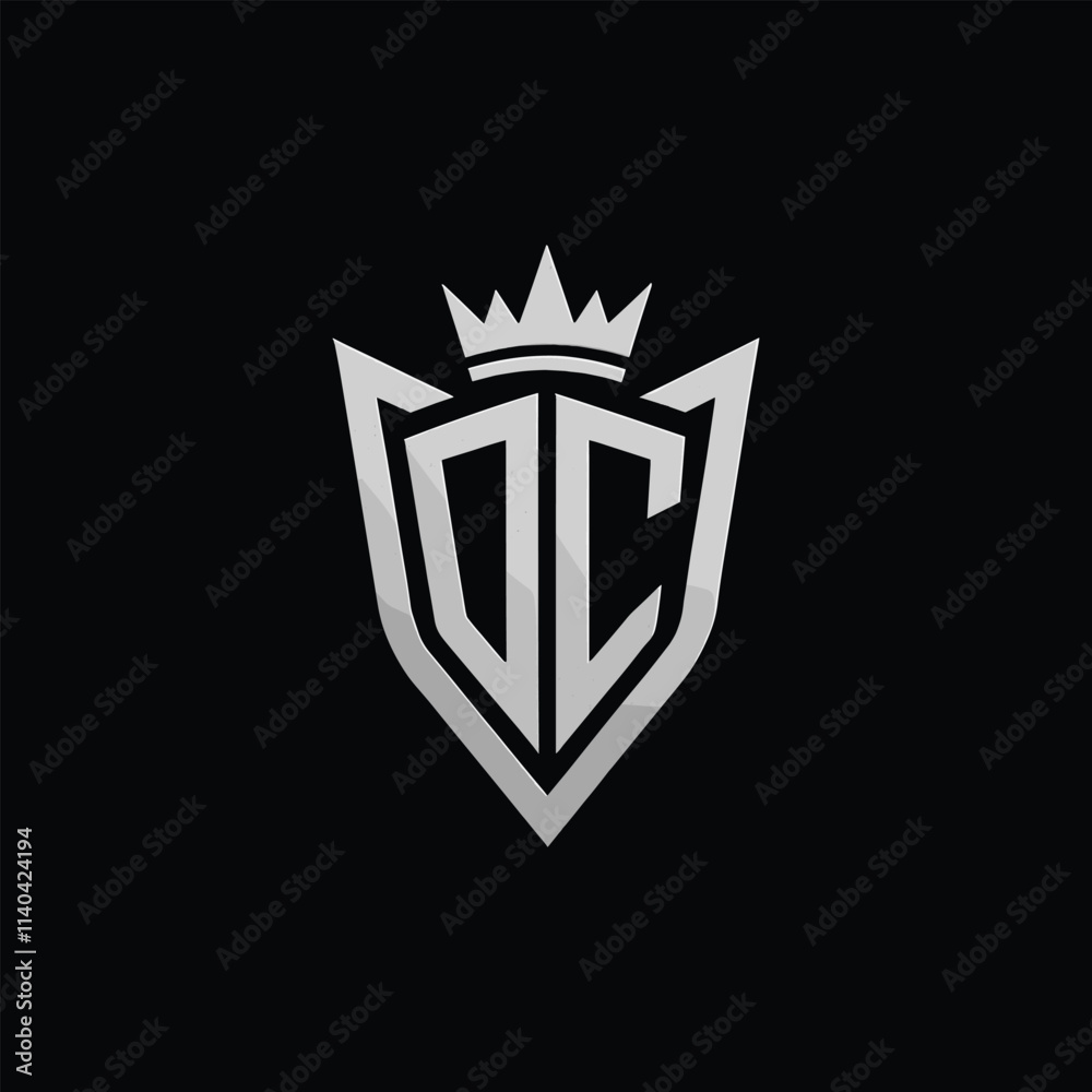 Obraz premium King Company Logo Template Design.