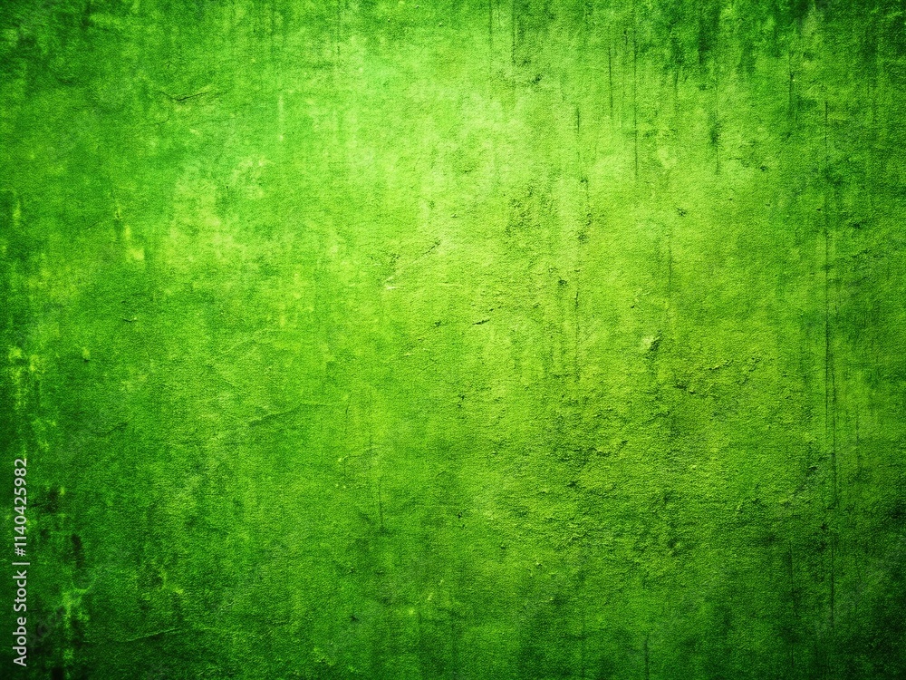 Obraz premium Green Grunge Texture Background, Eco Friendly Design, Sustainable Wallpaper, Nature Pattern, Recycled Paper