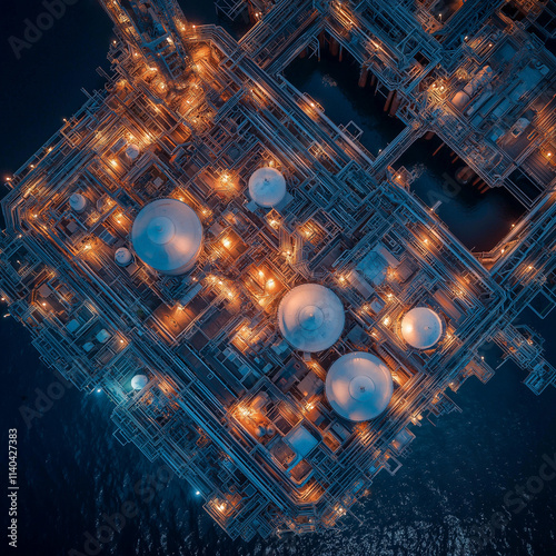 Technologiy abstract background with glowing lights photo