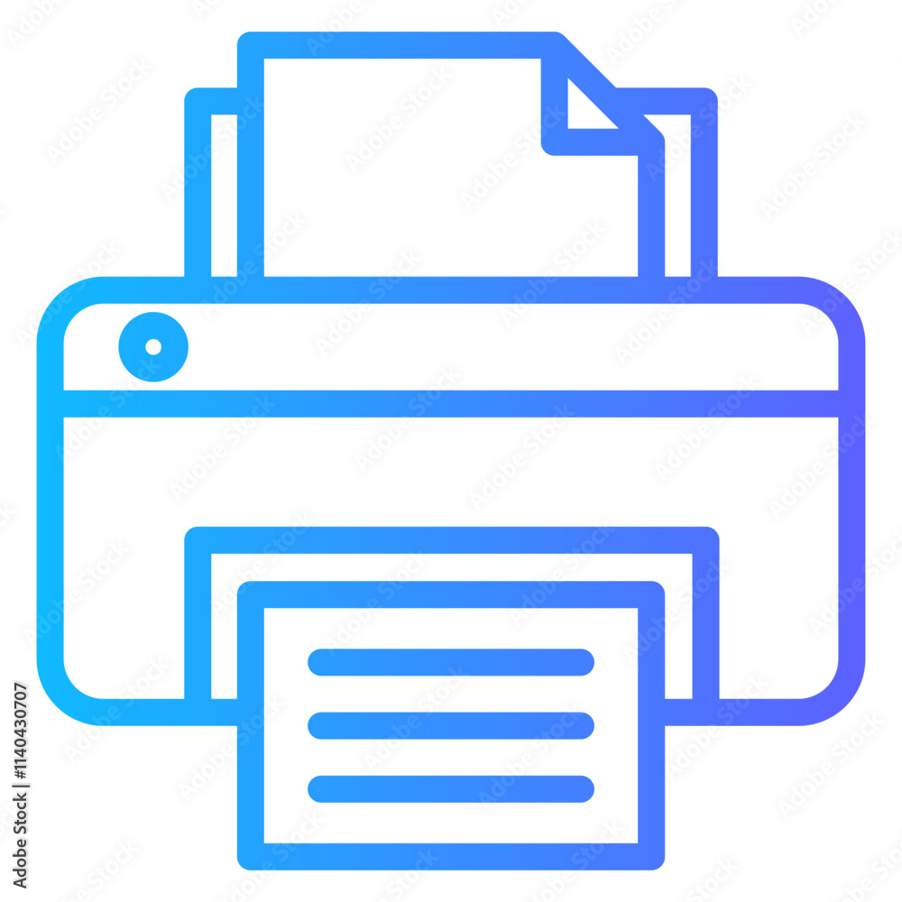 Blue gradient technology icon image of various forms of electronic technology products Blue gradient technology icon image of various forms of electronic technology products