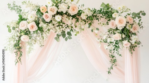 Elegant Floral Wedding Archway