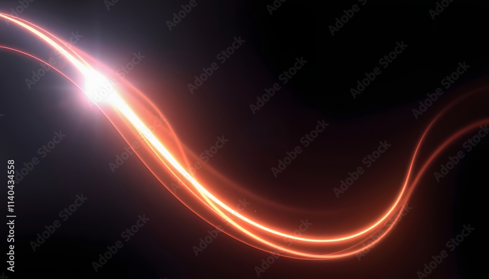 Art light flares. Bulb streaks. magic black space., flat design, with white tones Art light flares. Bulb streaks. magic black space., flat design, with white tones