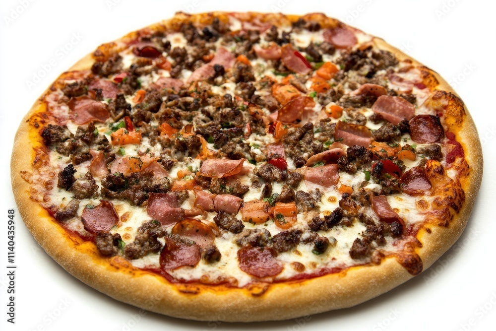 Delicious Meat Lover's Pizza with Toppings Delicious Meat Lover's Pizza with Toppings