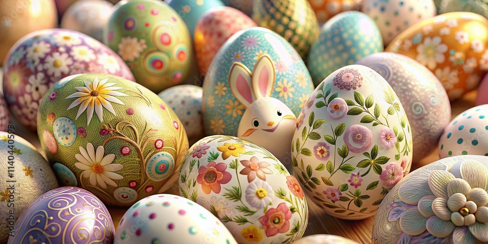 High-Resolution Easter Egg PNG Images: Colorful Spring Holiday Decorations, Cute Bunny & Chick Designs, Detailed Realistic & Cartoon Styles High-Resolution Easter Egg PNG Images: Colorful Spring Holiday Decorations, Cute Bunny & Chick Designs, Detailed Realistic & Cartoon Styles