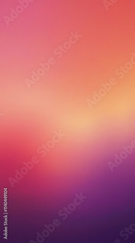 Sunset-Inspired Abstract Gradient Blending Deep Orange, Soft Pink, and Vivid Purple Like a Natural Sky – Phone Wallpaper HD