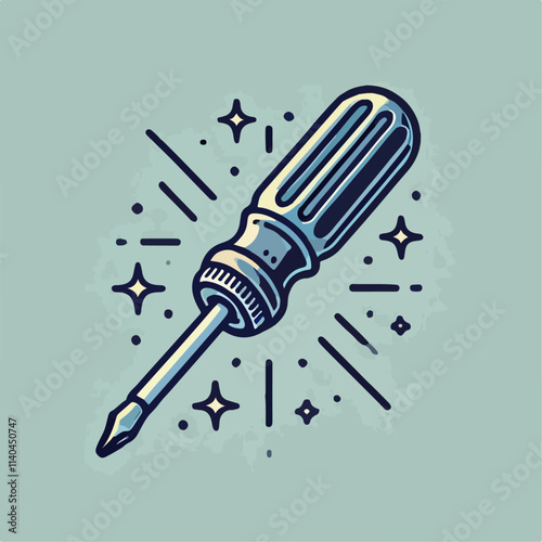 illustration of a screwdriver