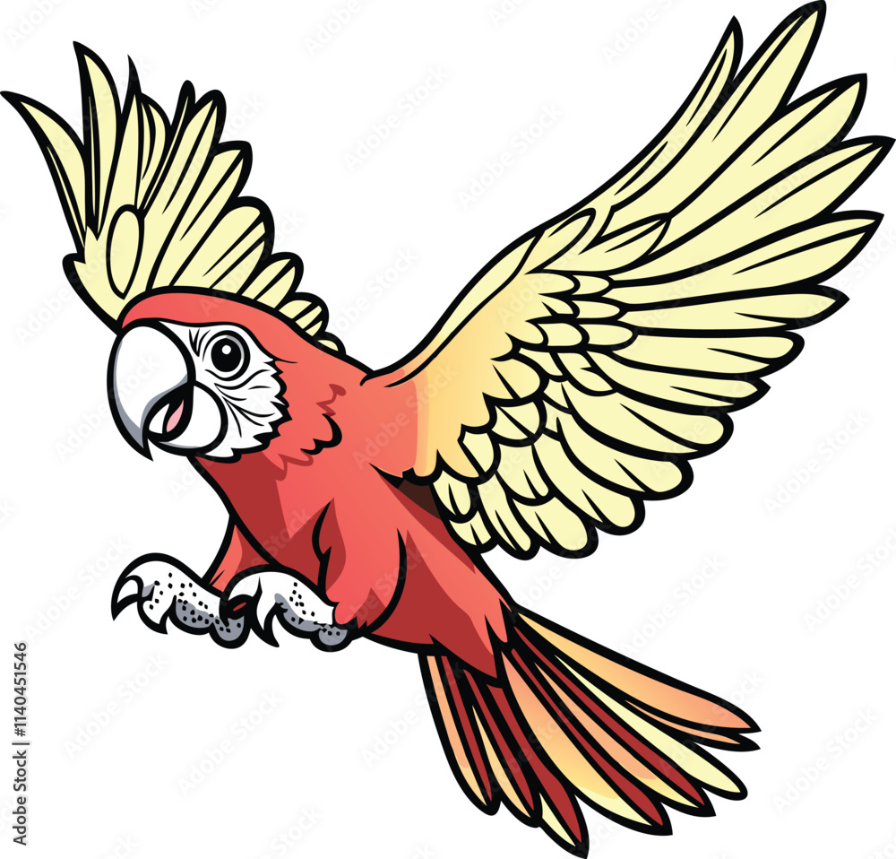 Obraz premium Parrot Bird Vector Design