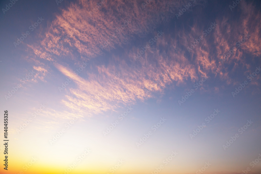 Fototapeta premium Sunset background