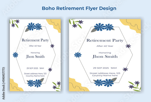 Expertly designed flyers, banners, brochures, and posts for pensions, savings plans, retirement parties, and senior citizen celebrations!