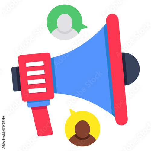 Premium download icon of marketing team