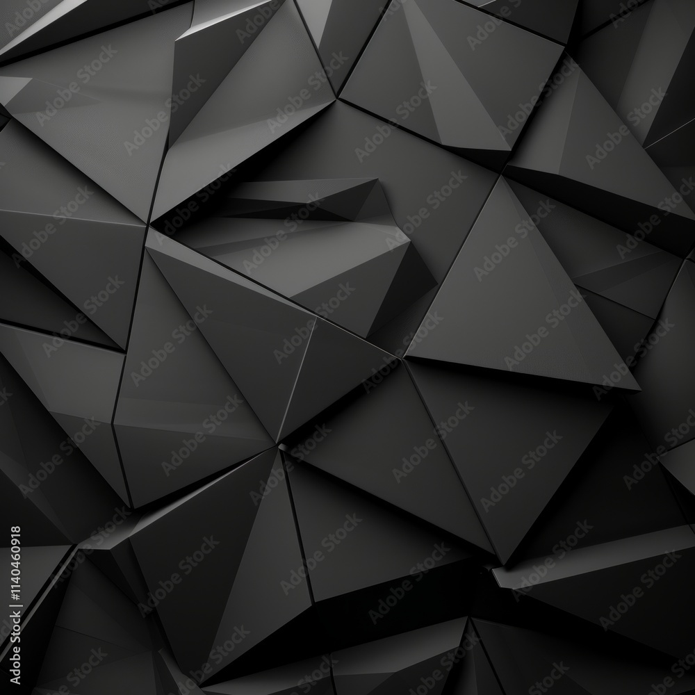 Abstract Triangular Background