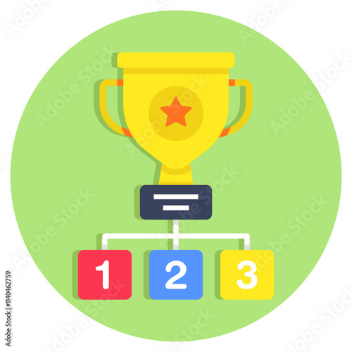 Vector design of trophy