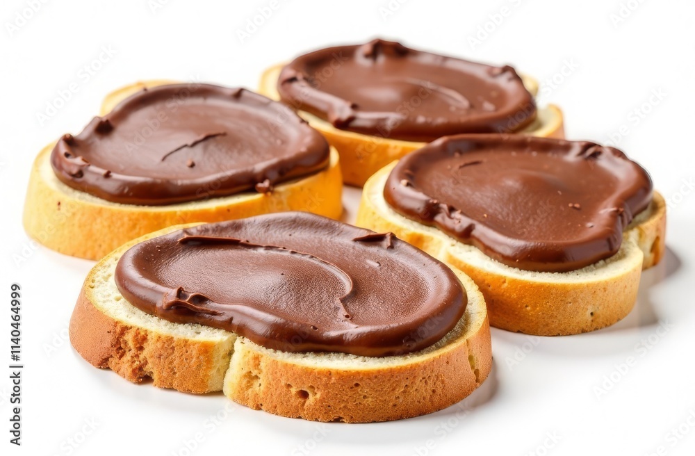 chocolate spread on bread chocolate spread on bread