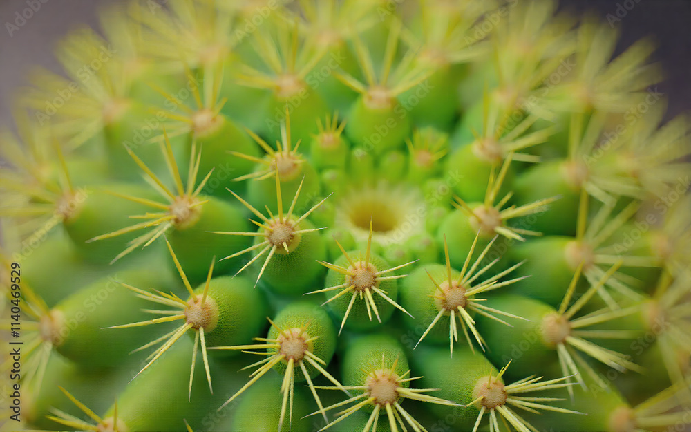 Macro Shot of a Cactus Spine Macro Shot of a Cactus Spine