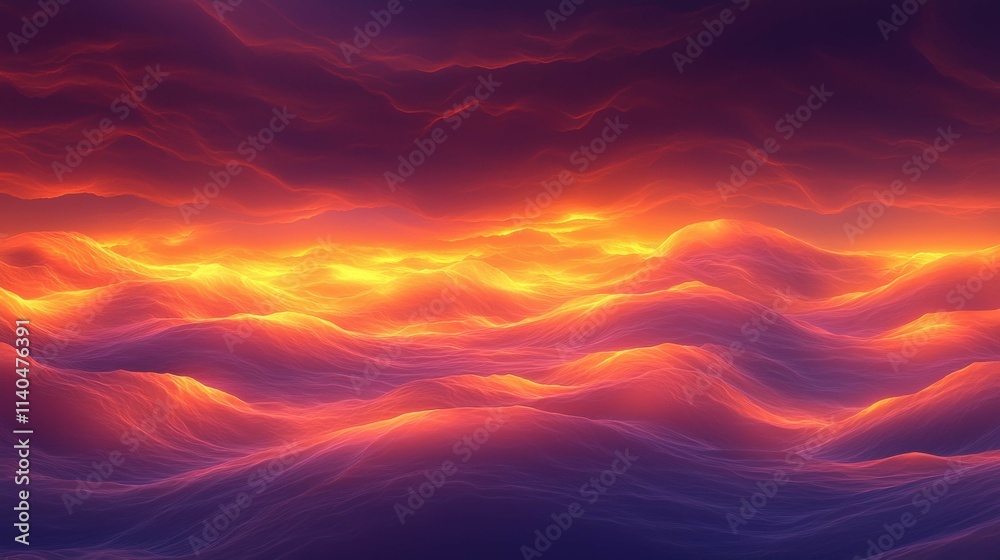 An abstract image showcasing colorful, dynamic waves in vibrant orange and purple hues against a dark backdrop. A display of fluid textures and gradients. An abstract image showcasing colorful, dynamic waves in vibrant orange and purple hues against a dark backdrop. A display of fluid textures and gradients.
