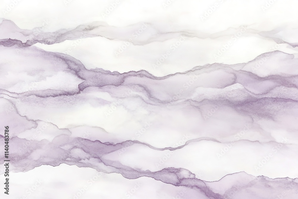 Purple and white abstract watercolor waves Purple and white abstract watercolor waves