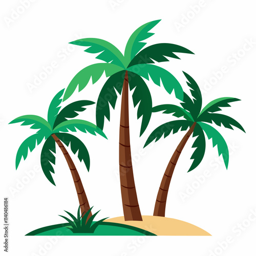 palm tree vector illustration