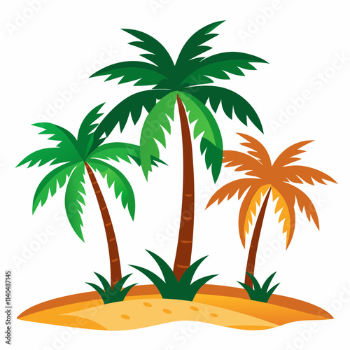 palm tree vector illustration