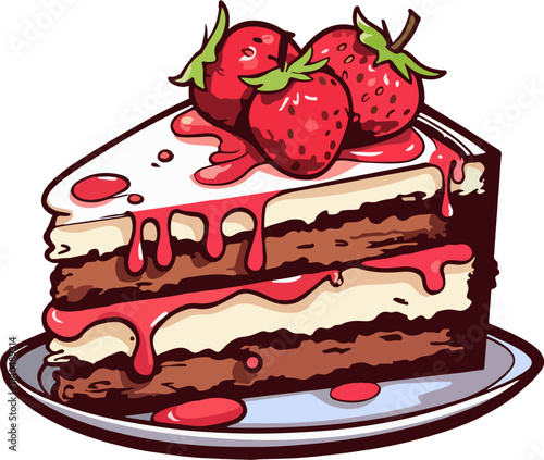 cake with cherry