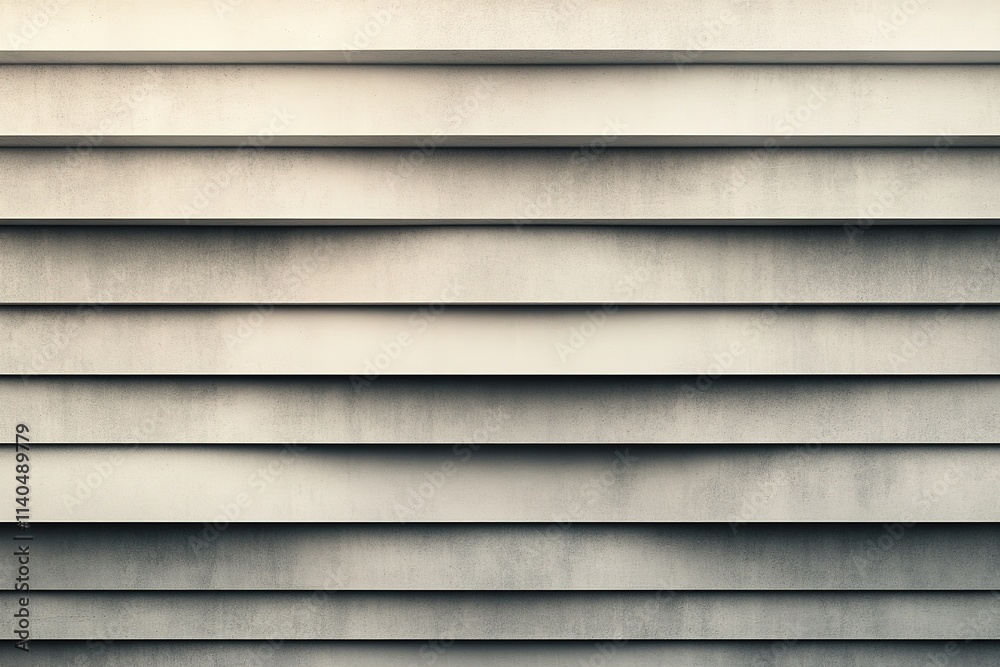 Horizontal metal siding with faded and worn look. Horizontal metal siding with faded and worn look.