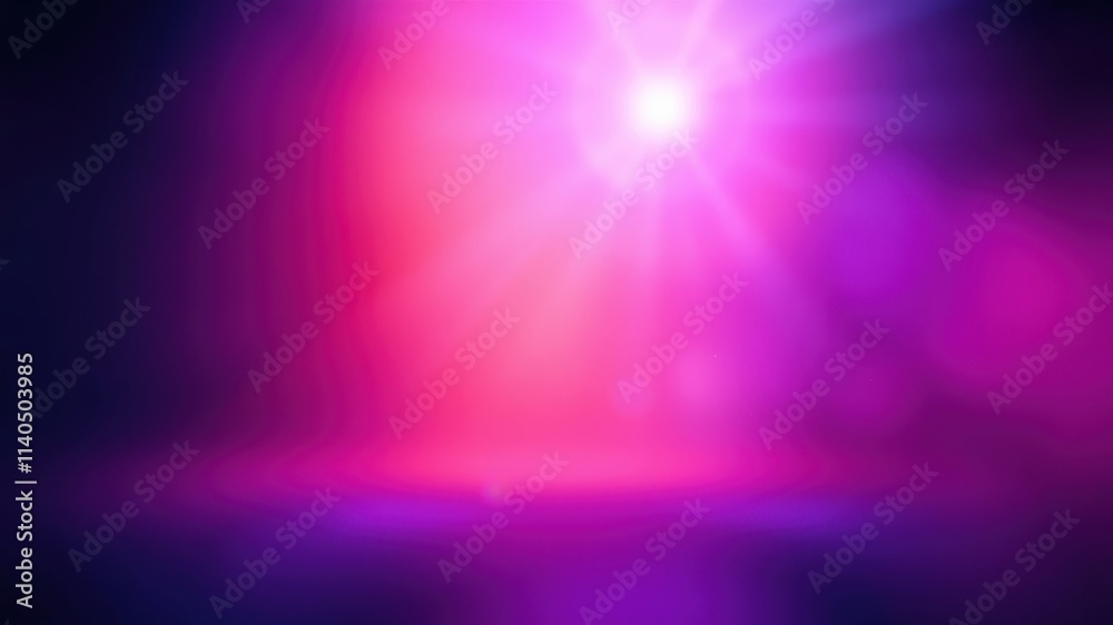 Obraz premium Abstract Pink and Purple Glowing Light Background with Bright Center