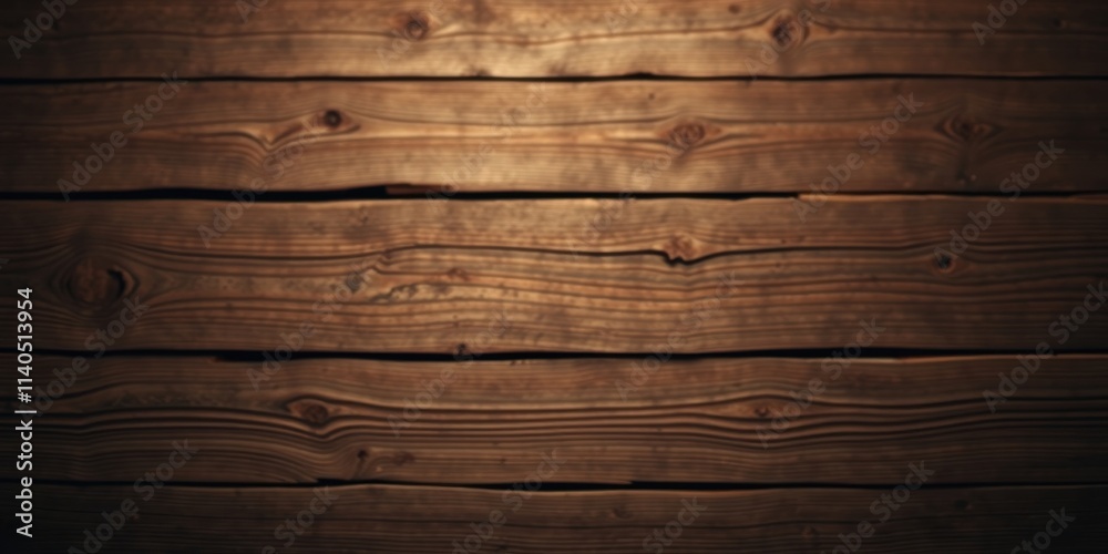 Naklejka premium Rustic Brown Wooden Planks Background Texture Image for Design Projects