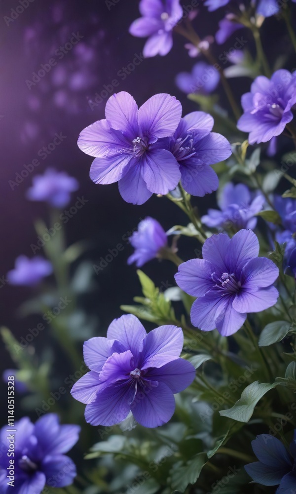 delicate violet flowers with purple blue undertones, purple blue flowers, violet flowers, color palette delicate violet flowers with purple blue undertones, purple blue flowers, violet flowers, color palette