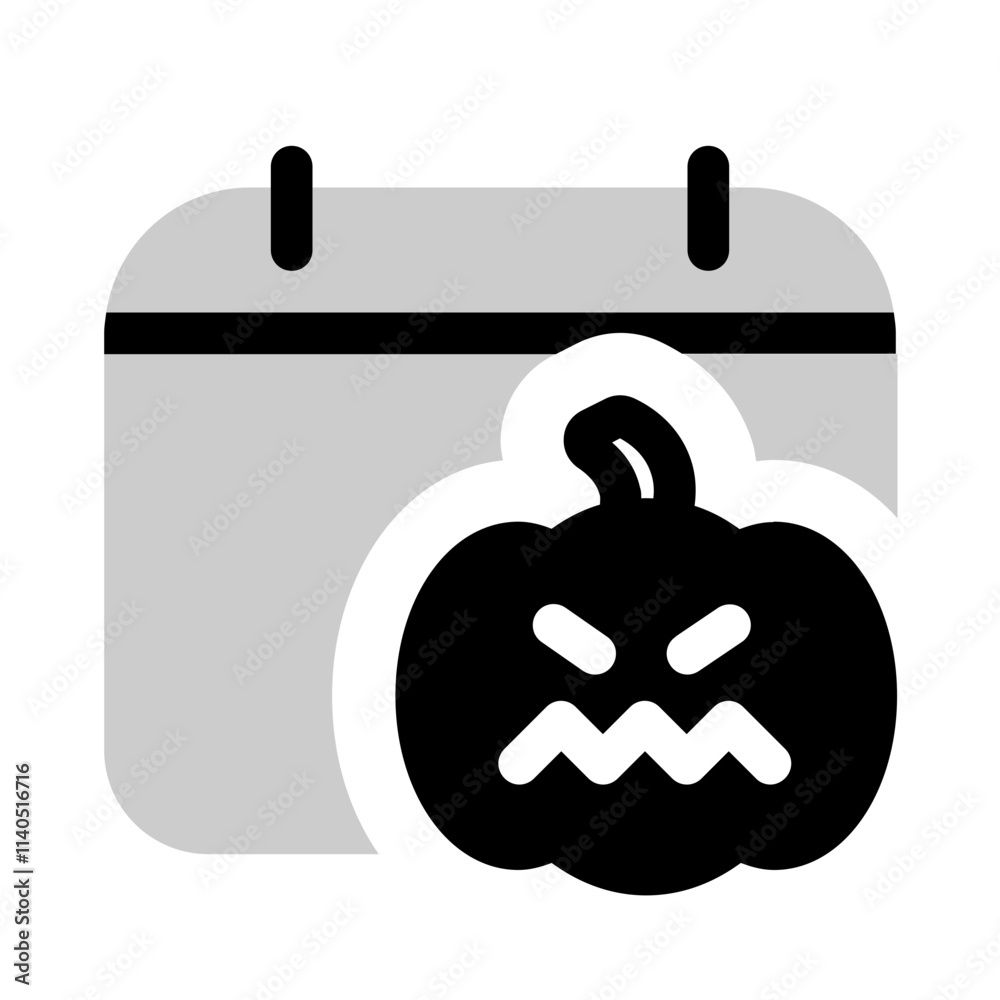 halloween icon with bulk style, perfect for user interface projects halloween icon with bulk style, perfect for user interface projects