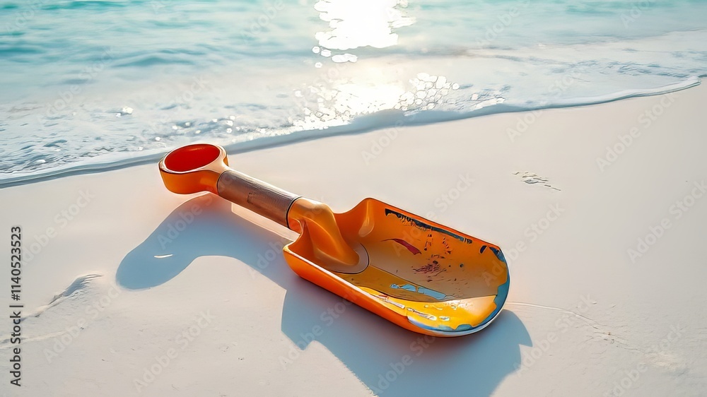 Maldives Beach Shovel Toy - Vibrant Child's Play Maldives Beach Shovel Toy - Vibrant Child's Play