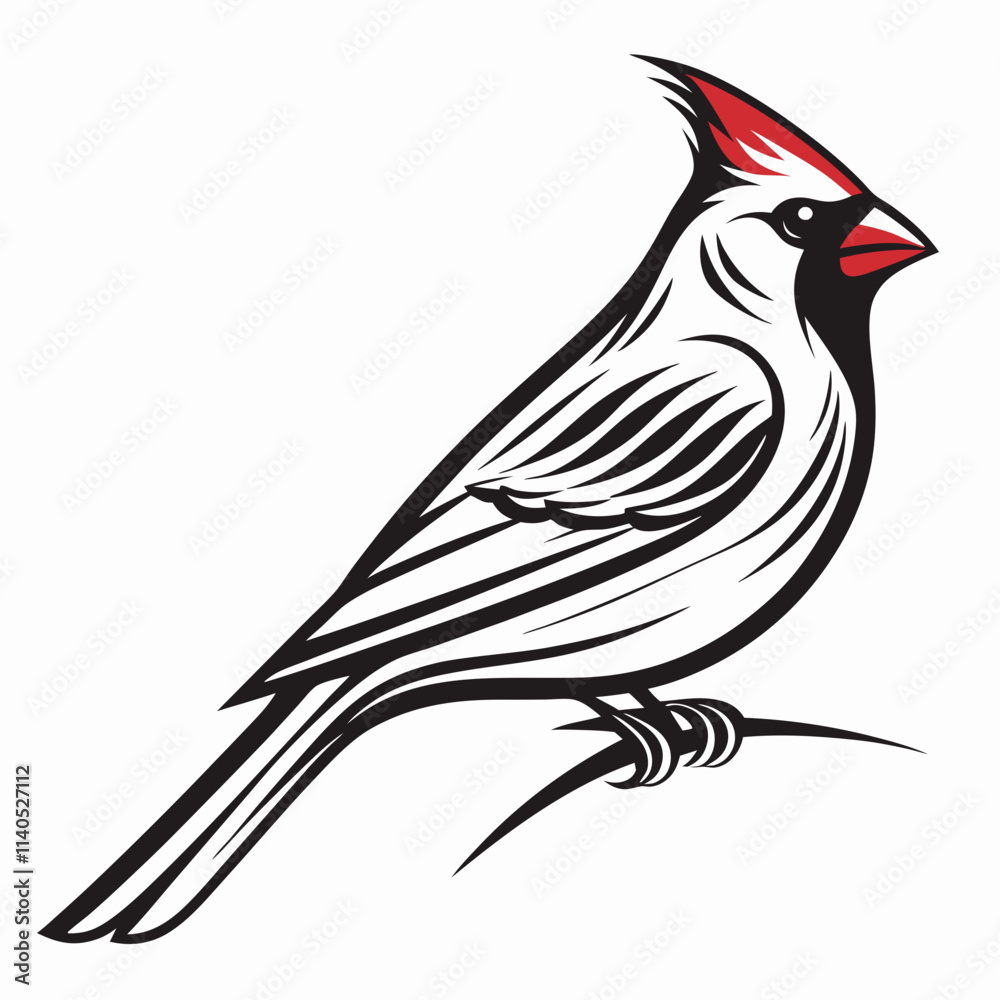 Fototapeta premium illustration of a bird