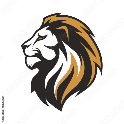 Wallpaper Mural lion head silhouette Torontodigital.ca