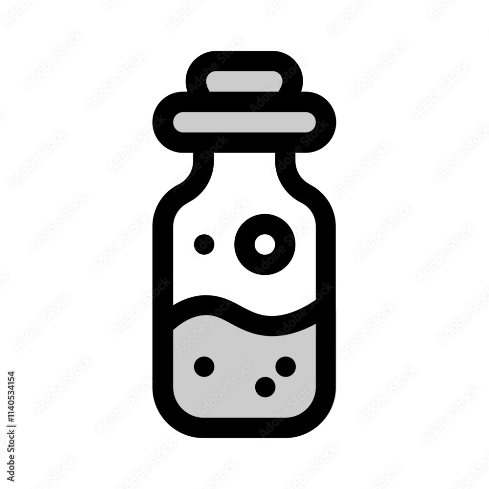 strange potion icon with duotone style, perfect for user interface projects strange potion icon with duotone style, perfect for user interface projects