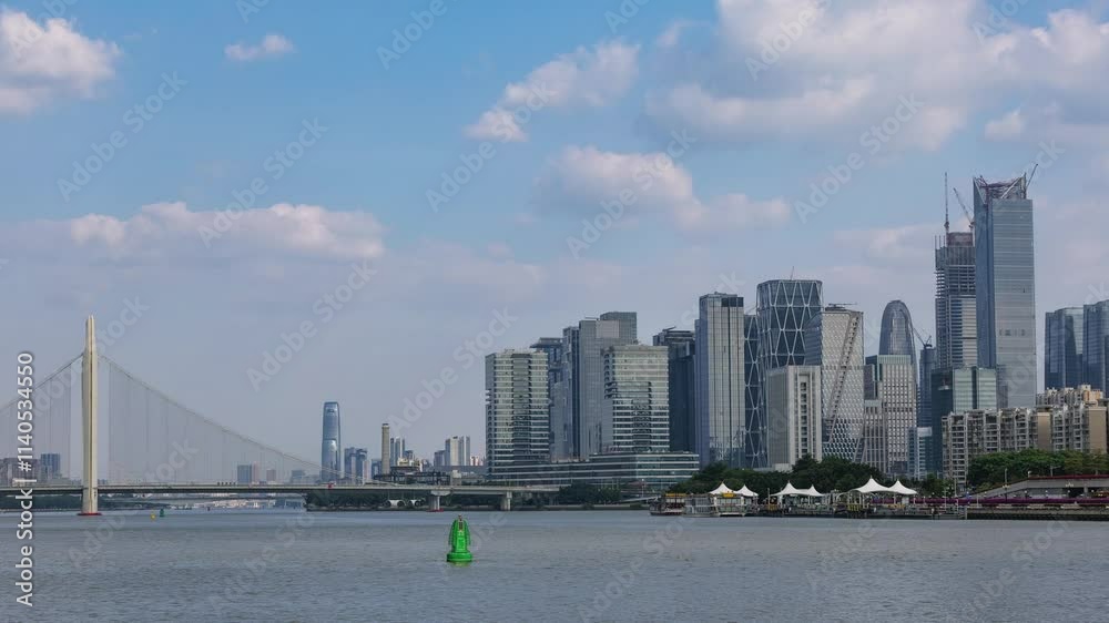 Cityscape of Guangzhou Guangdong China Cityscape of Guangzhou Guangdong China