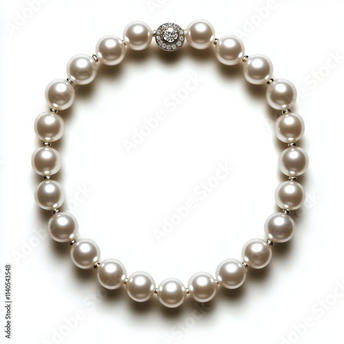 Elegant pearl bracelet with silver accents designed for formal occasions and gifts