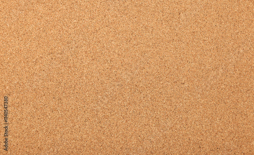 Close up view of cork board texture natural background photo