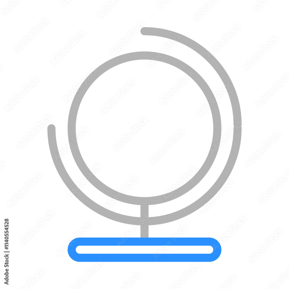 Globe line icon. Concept of global, international, and worldwide. Globe line icon. Concept of global, international, and worldwide.