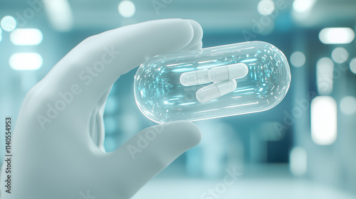 Transparent Capsule:  A glo...