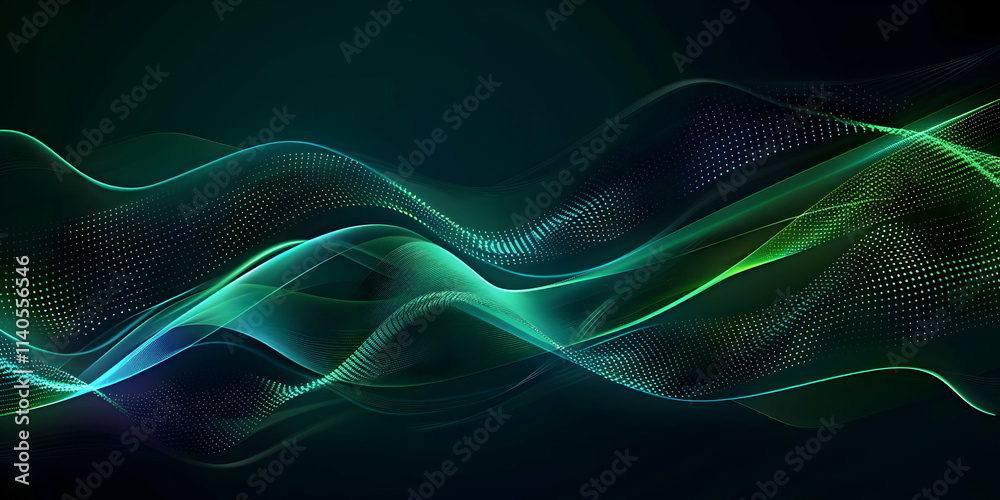 Abstract Digital Light Lines with Wavy Flow Design
Abstract Digital Light Lines with Wavy Flow Design