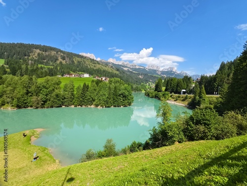 Bild auf Leinwand dolomitten