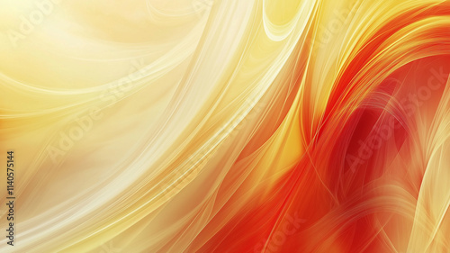 Abstract orange and yellow background.  Concept of warmth, energy, and flow.
