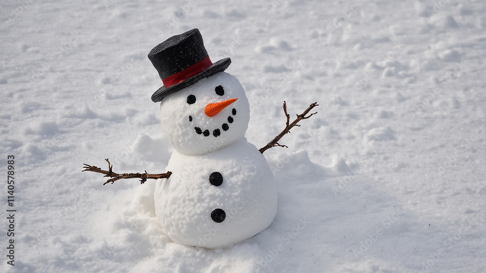 Snowman On Snow Snowman On Snow