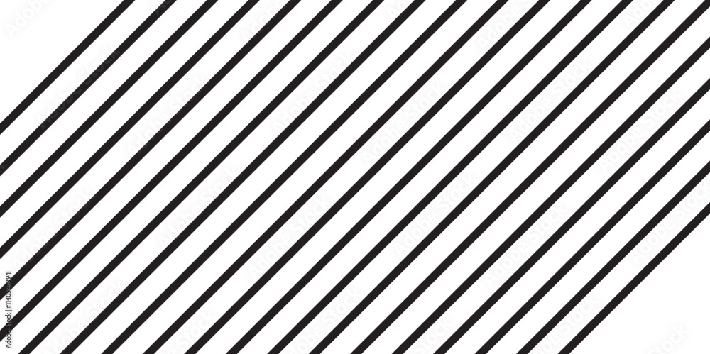 Obraz premium Diagonal lines on white background. Seamless pattern with geometric minimalist shape with black and white. Diagonal lines background, seamless repeatable texture, rows of slanted gray lines.