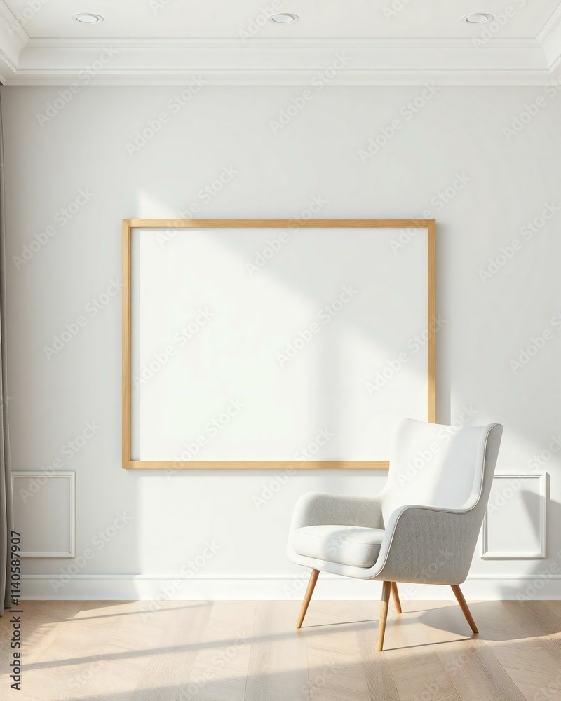 interior of a room with a chair interior of a room with a chair
