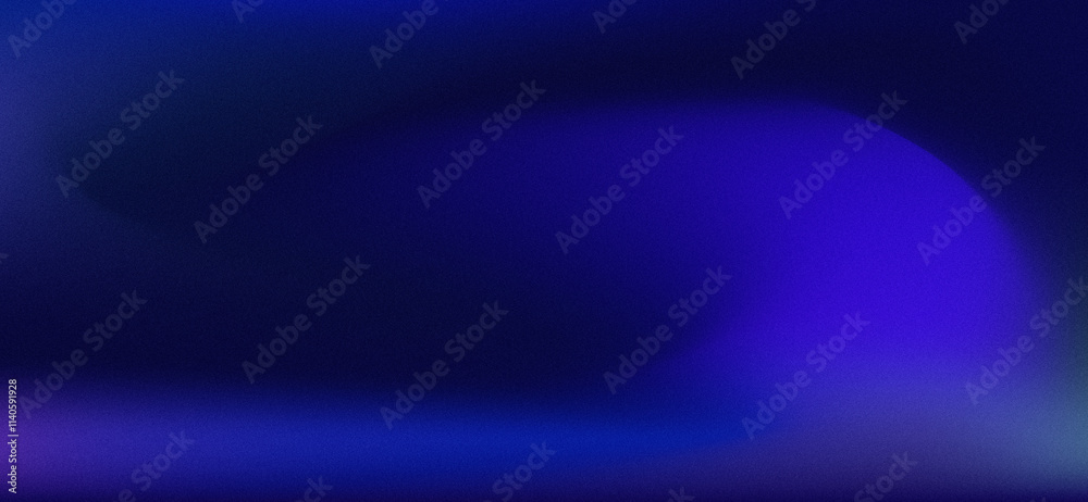 Obraz premium abstract Blue grainy gradient background, noise texture effect, blue and green Monochrome background, wallpapers, posters, banners, flyers, and cards. 